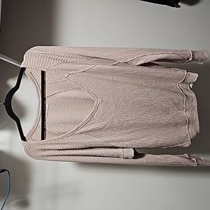 Waffle knit shirt